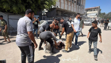 10 شهداء وأكثر من 15 جريحًا في قصف صهيوني على مركز شرطة بغزة